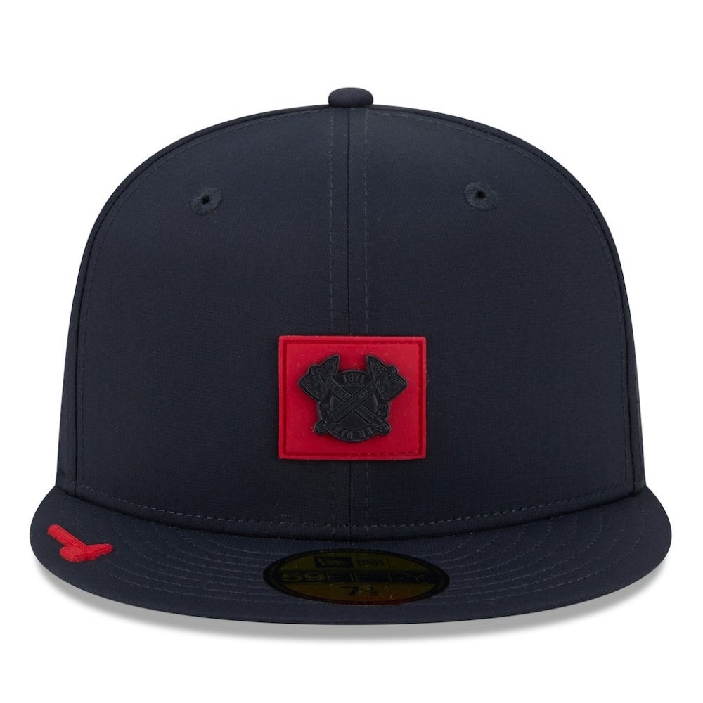 Atlanta Braves 2026 Clubhouse Alternate 59FIFTY Fitted Hat Navy | New Era