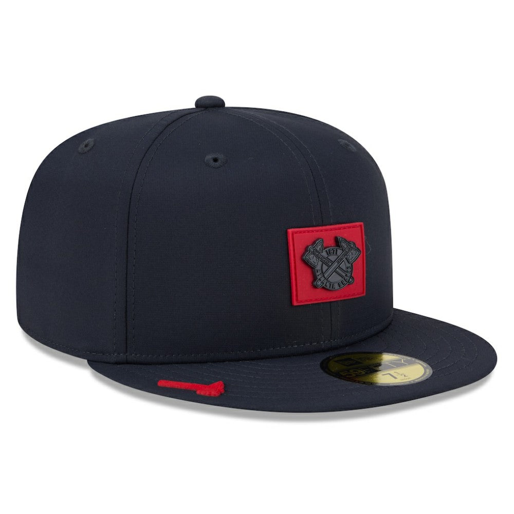 Atlanta Braves 2026 Clubhouse Alternate 59FIFTY Fitted Hat Navy | New Era