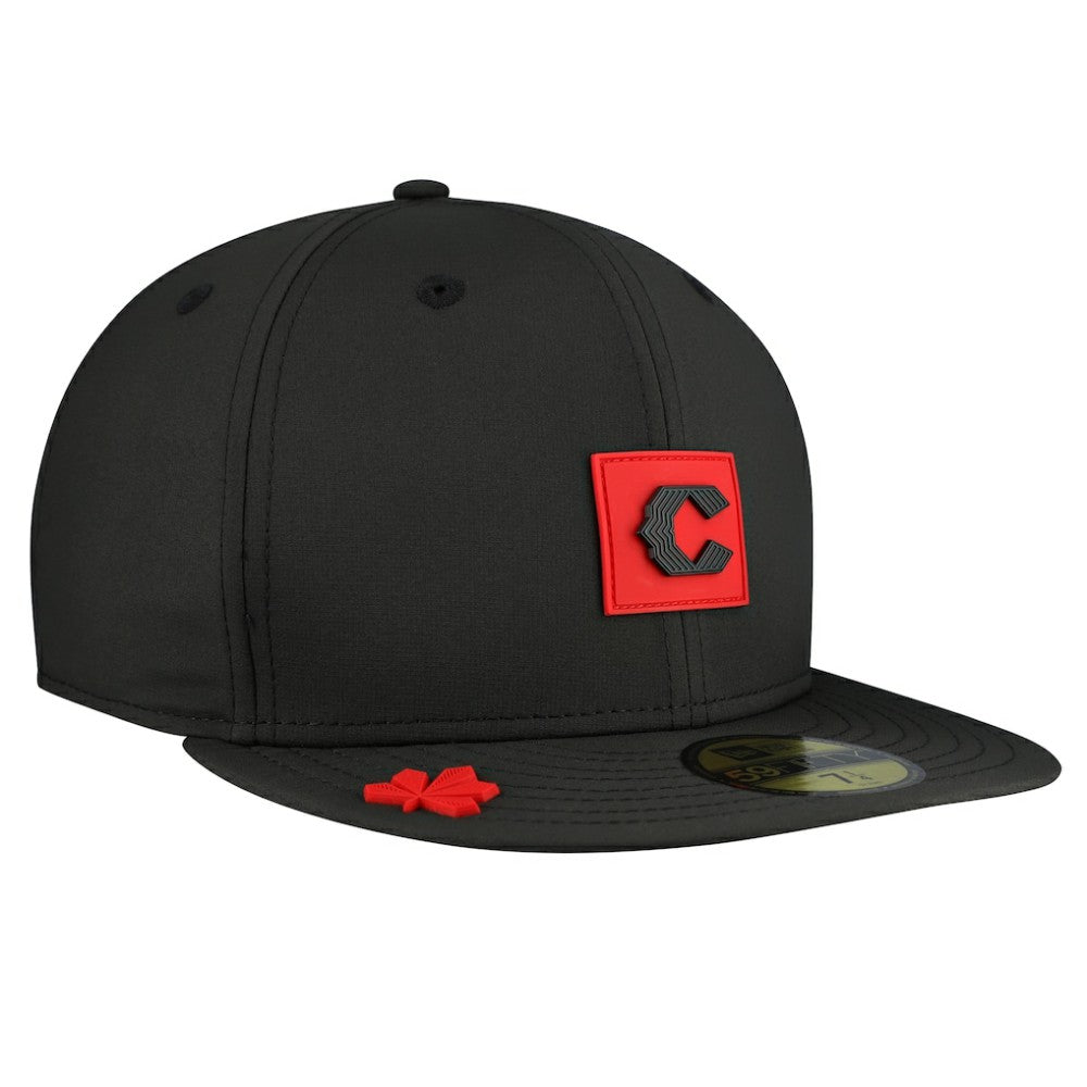 Cincinnati Reds 2026 Clubhouse Alternate 59FIFTY Fitted Hat Black | New Era