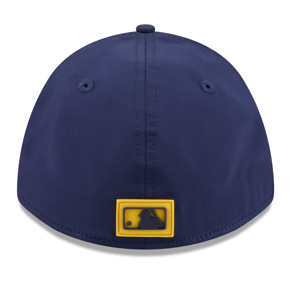 Milwaukee Brewers 2026 Clubhouse M-Crown 39THIRTY Flex Hat Navy | New Era