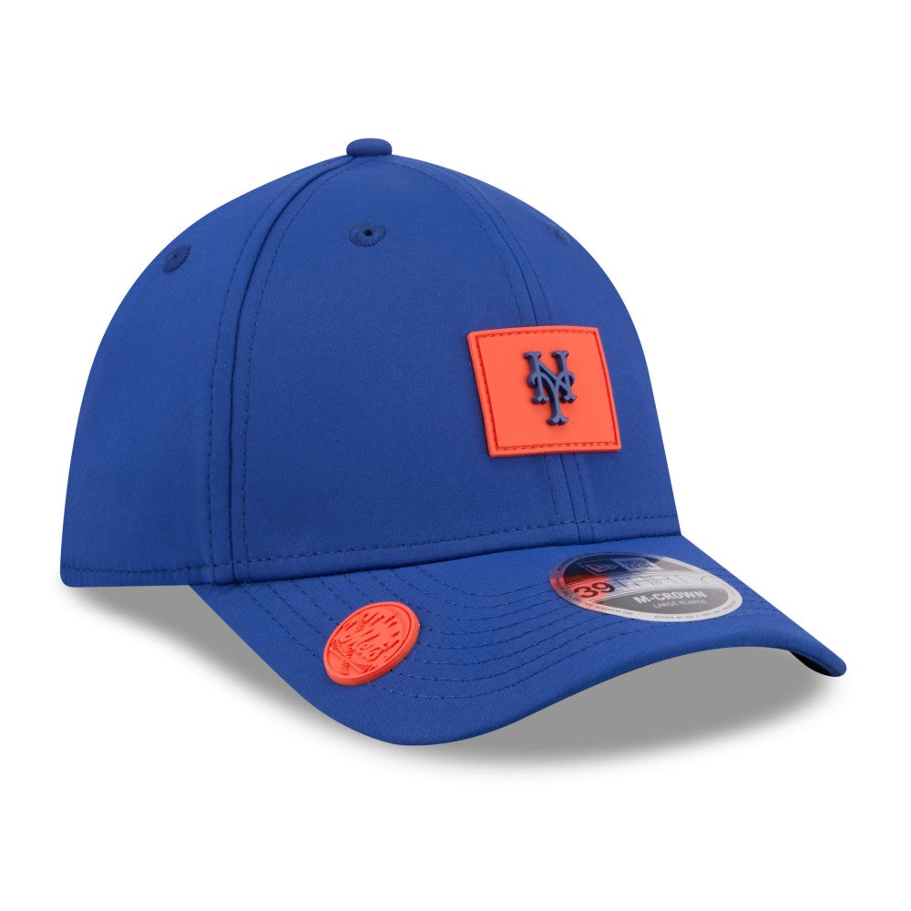 New York Mets 2026 Clubhouse M-Crown 39THIRTY Flex Hat Royal | New Era