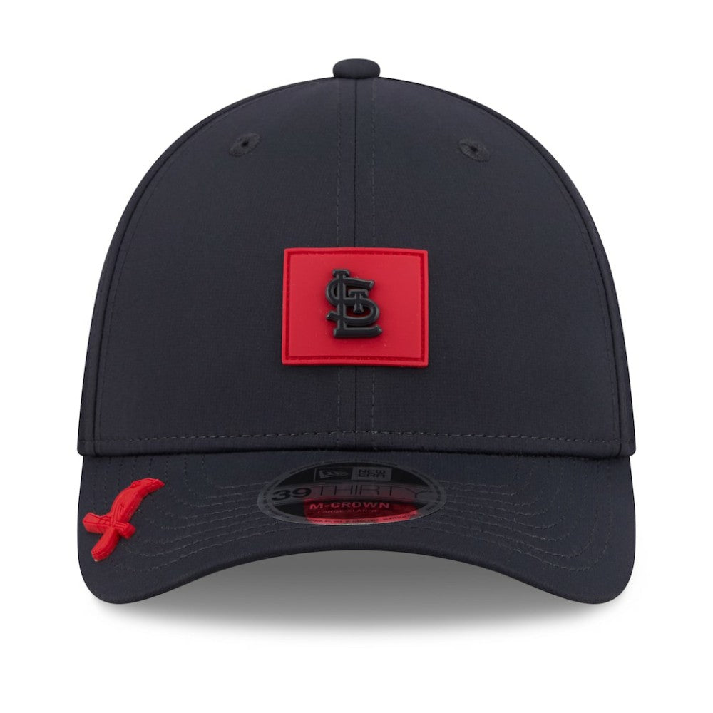St. Louis Cardinals 2026 Clubhouse M-Crown 39THIRTY Flex Hat Navy | New Era