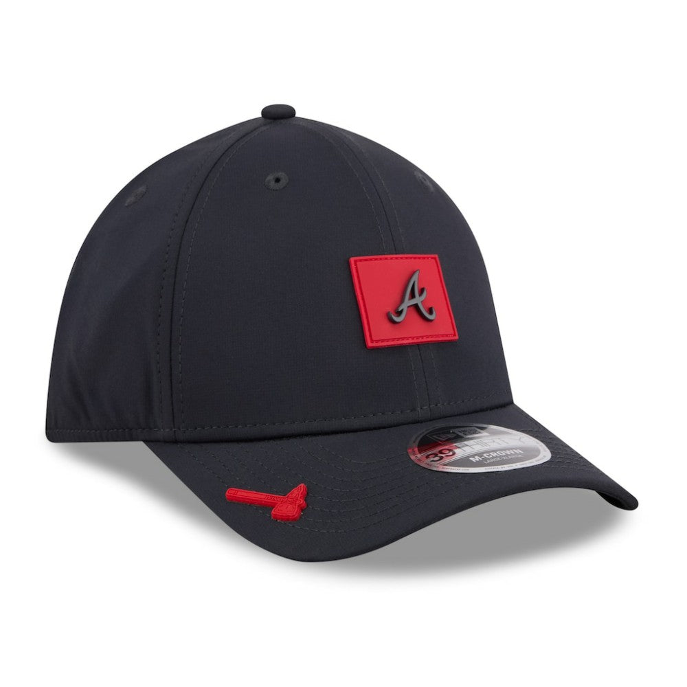 Atlanta Braves 2026 Clubhouse M-Crown 39THIRTY Flex Hat Navy | New Era