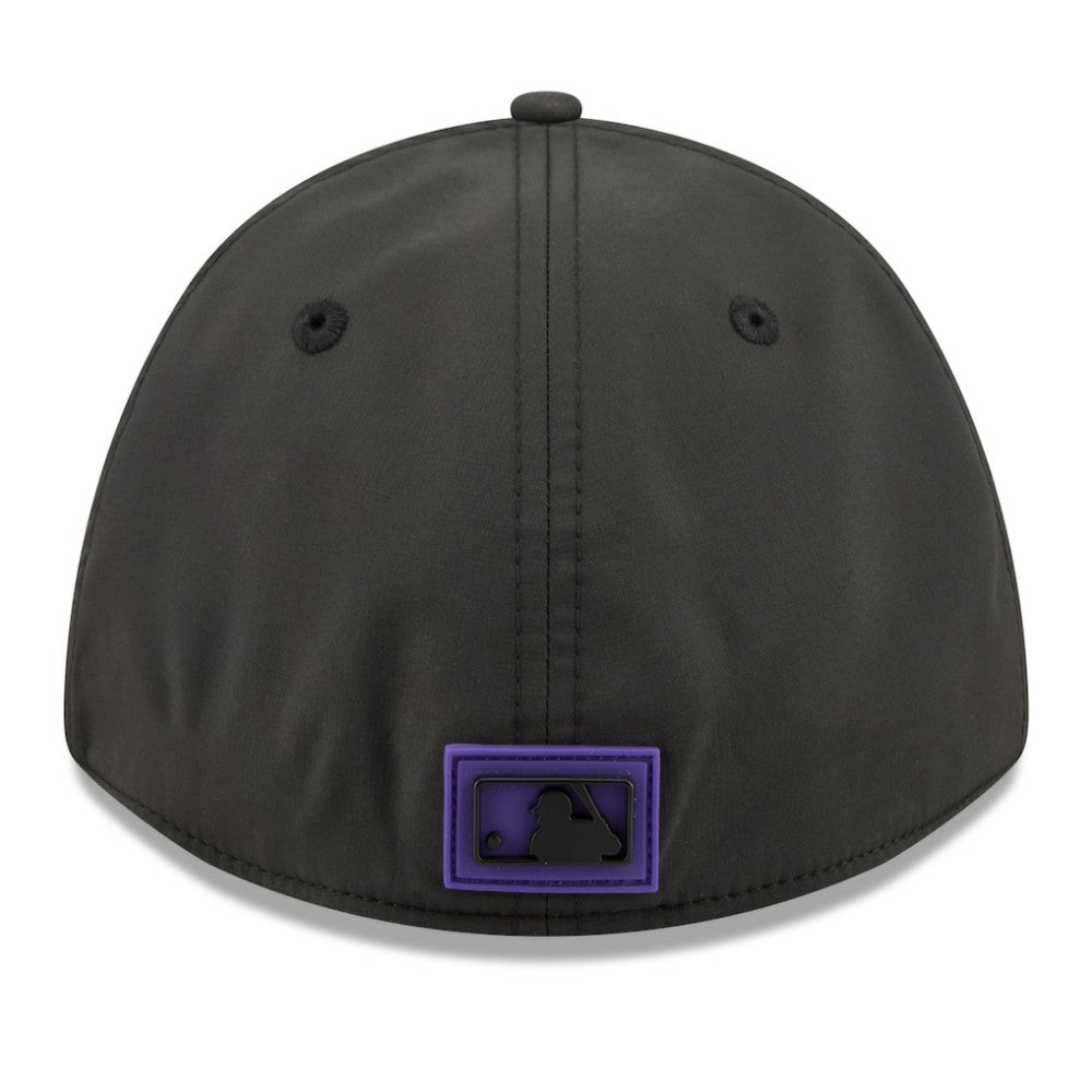 Colorado Rockies 2026 Clubhouse M-Crown 39THIRTY Flex Hat Black | New Era