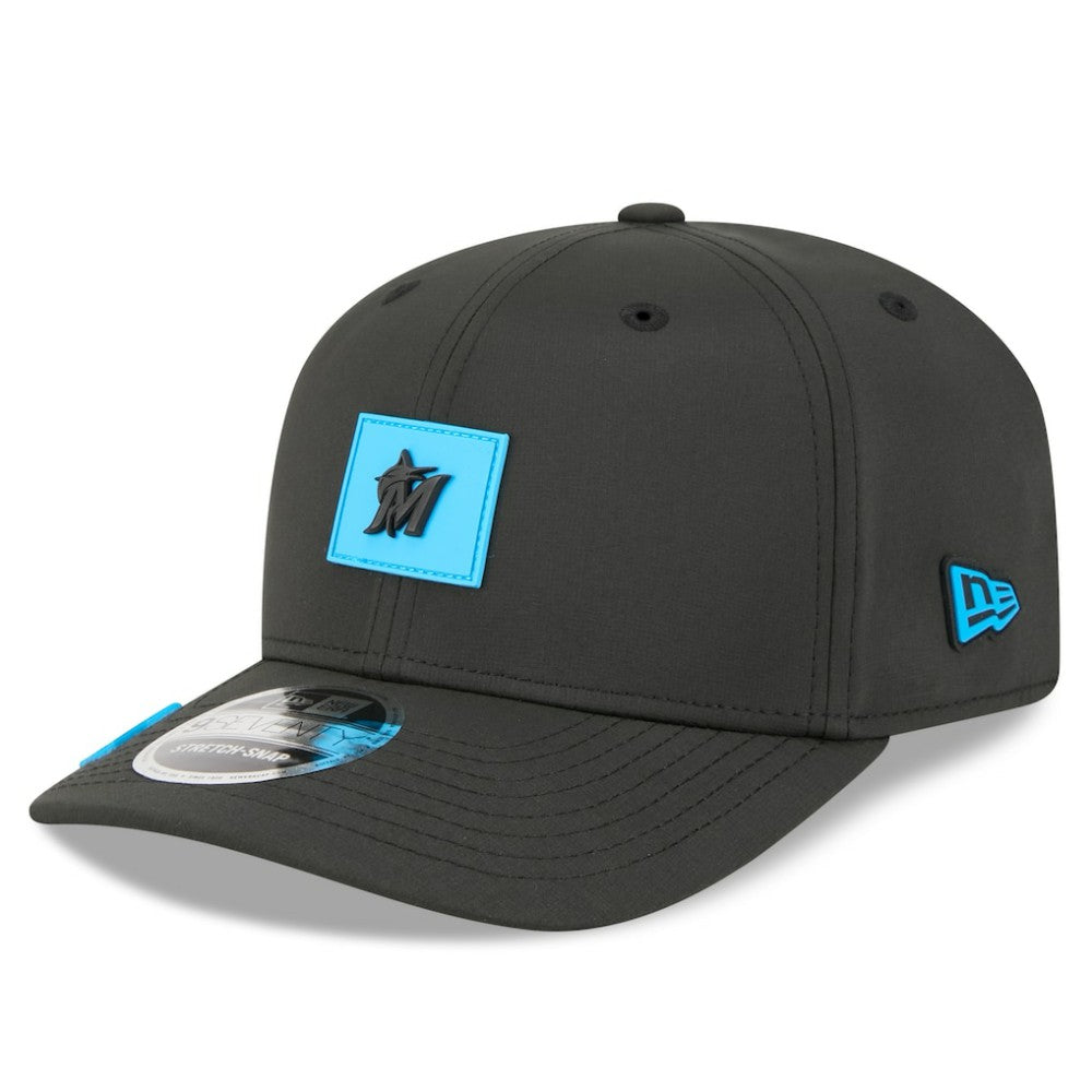 Miami Marlins 2026 Clubhouse 9SEVENTY Adjustable Hat Black | New Era