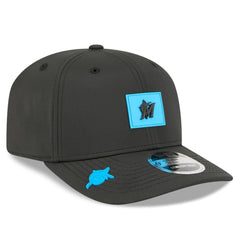 Miami Marlins 2026 Clubhouse 9SEVENTY Adjustable Hat Black | New Era
