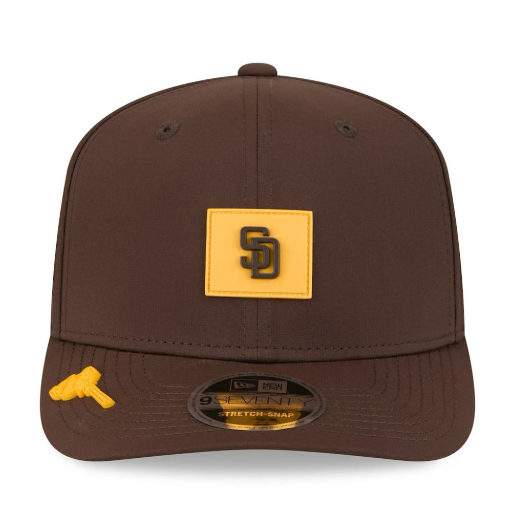San Diego Padres 2026 Clubhouse 9SEVENTY Adjustable Hat Brown | New Era