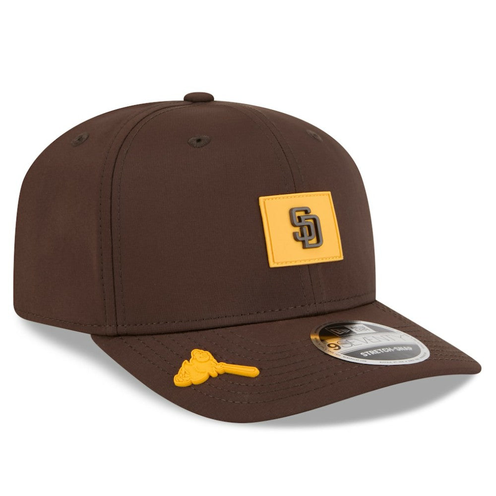 San Diego Padres 2026 Clubhouse 9SEVENTY Adjustable Hat Brown | New Era