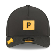 Pittsburgh Pirates 2026 Clubhouse 9FORTY A-Frame Adjustable Hat Black | New Era