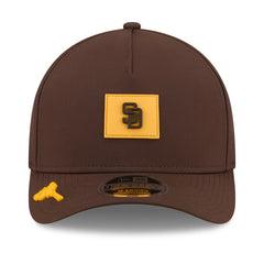 San Diego Padres 2026 Clubhouse 9FORTY A-Frame Adjustable Hat Brown | New Era