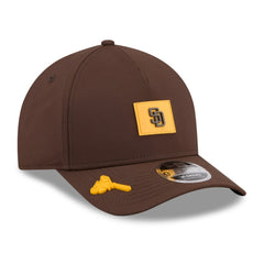 San Diego Padres 2026 Clubhouse 9FORTY A-Frame Adjustable Hat Brown | New Era