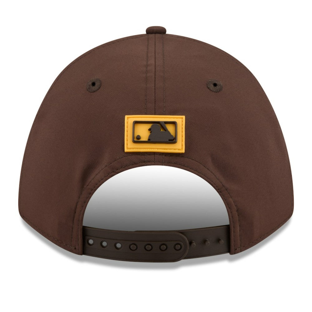 San Diego Padres 2026 Clubhouse 9FORTY A-Frame Adjustable Hat Brown | New Era