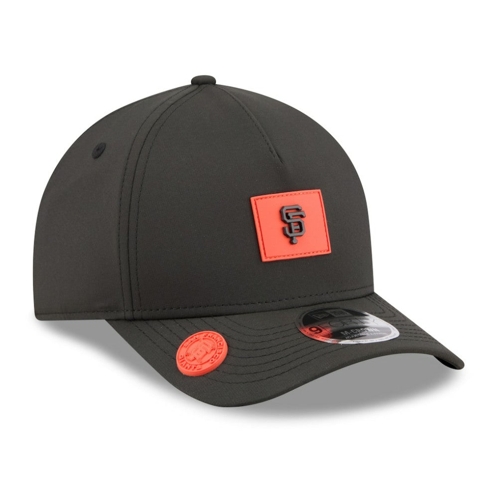 San Francisco Giants 2026 Clubhouse 9FORTY A-Frame Adjustable Hat Black | New Era