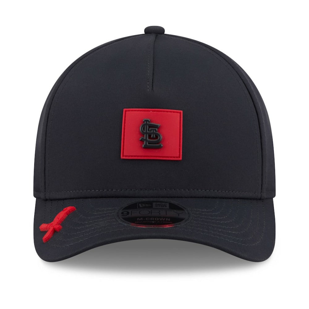 St. Louis Cardinals 2026 Clubhouse 9FORTY A-Frame Adjustable Hat Navy | New Era