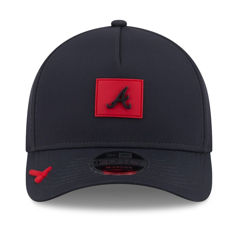 Atlanta Braves 2026 Clubhouse 9FORTY A-Frame Adjustable Hat Navy | New Era