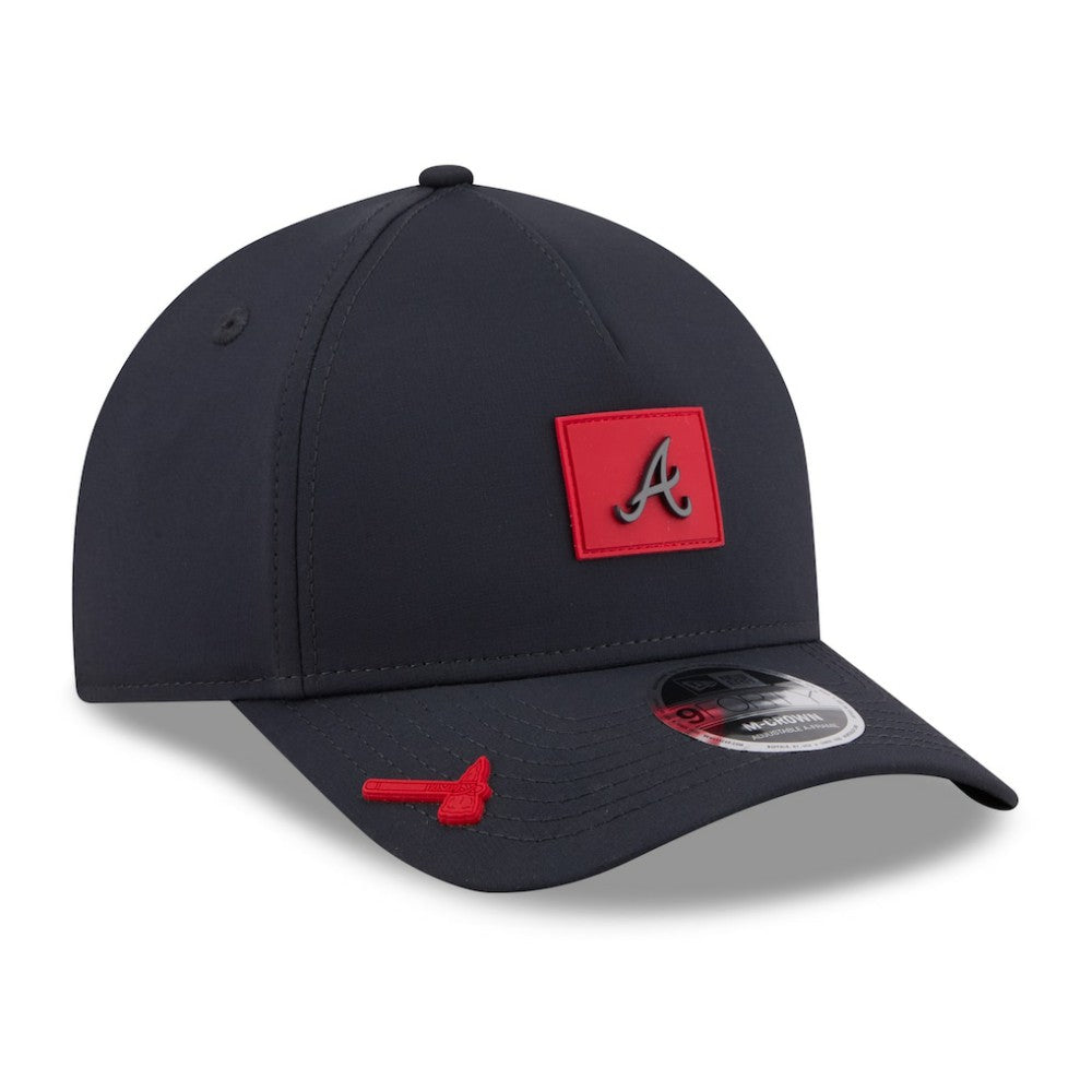Atlanta Braves 2026 Clubhouse 9FORTY A-Frame Adjustable Hat Navy | New Era