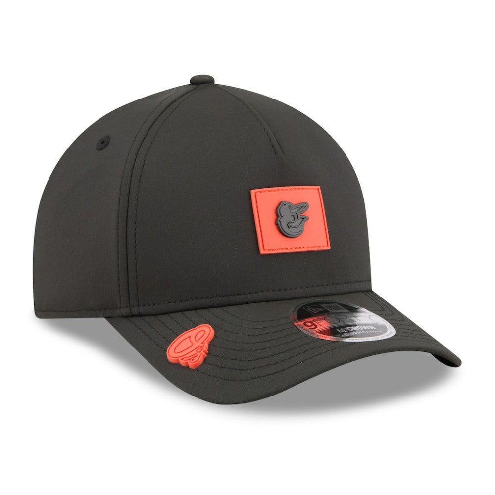 Baltimore Orioles 2026 Clubhouse 9FORTY A-Frame Adjustable Hat Black | New Era