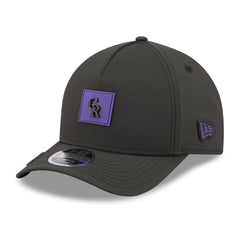 Colorado Rockies 2026 Clubhouse 9FORTY A-Frame Adjustable Hat Black | New Era