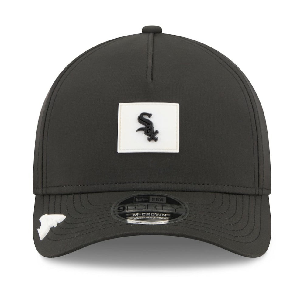 Chicago White Sox 2026 Clubhouse 9FORTY A-Frame Adjustable Hat Black | New Era