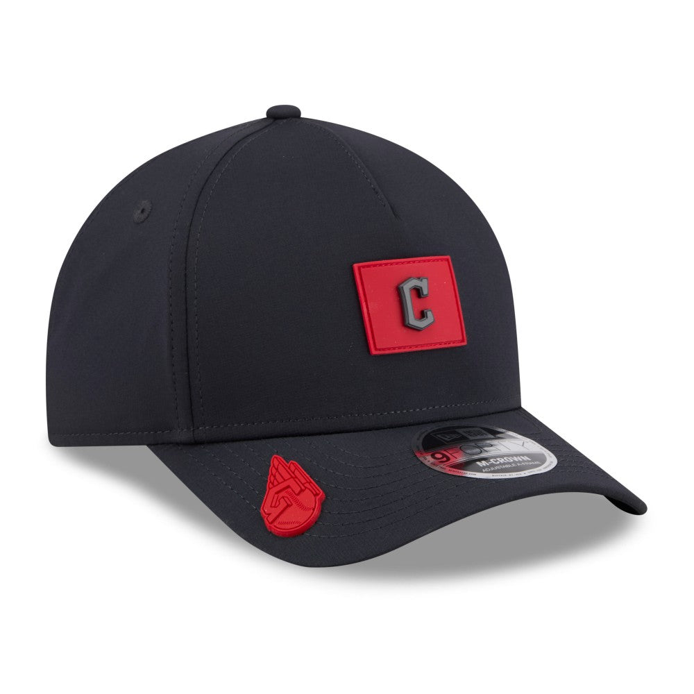 Cleveland Guardians 2026 Clubhouse 9FORTY A-Frame Adjustable Hat Navy | New Era