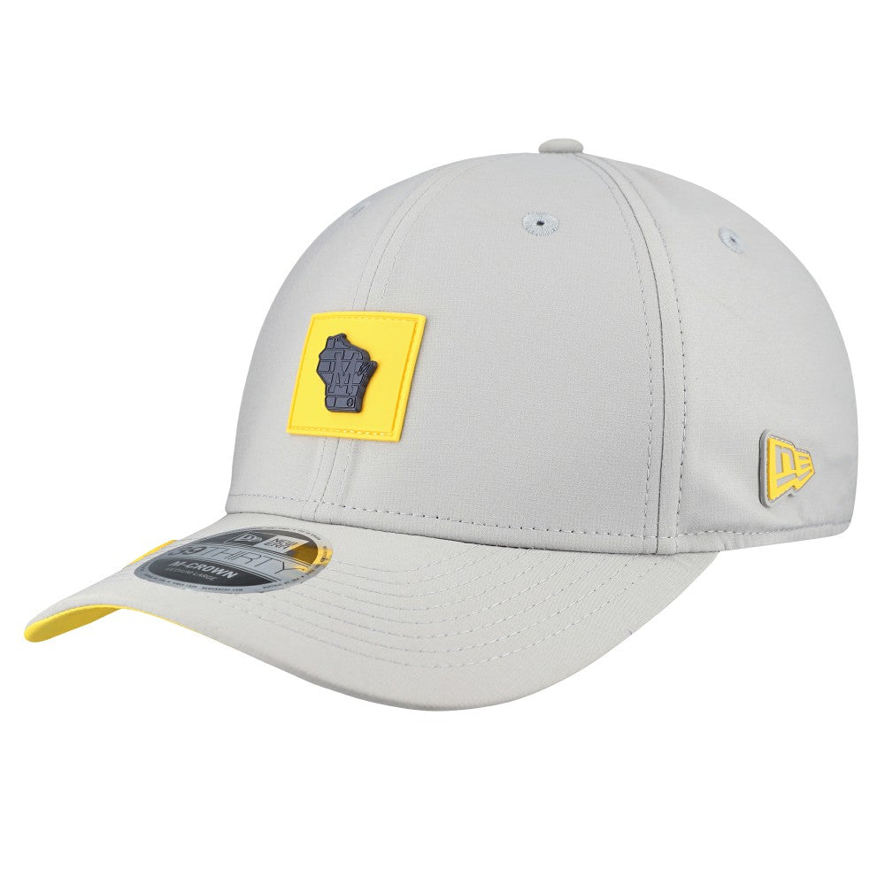 Milwaukee Brewers 2026 Clubhouse Alternate 39THIRTY Flex Hat Gray | New Era