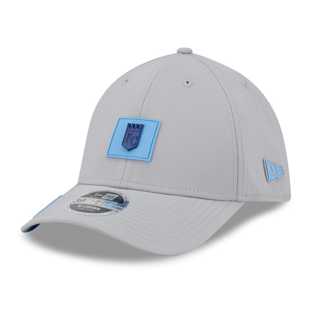 Kansas City Royals 2026 Clubhouse Alternate 39THIRTY Flex Hat Gray | New Era
