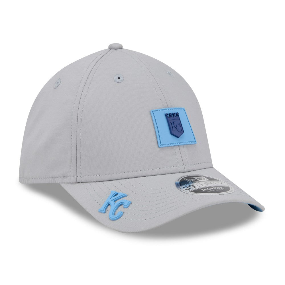 Kansas City Royals 2026 Clubhouse Alternate 39THIRTY Flex Hat Gray | New Era