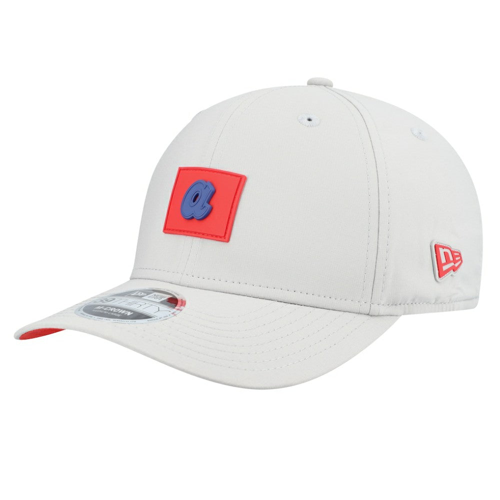 Atlanta Braves 2026 Clubhouse Alternate 39THIRTY Flex Hat Gray | New Era