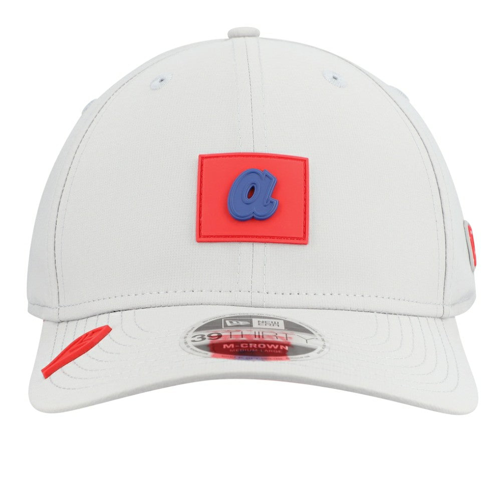 Atlanta Braves 2026 Clubhouse Alternate 39THIRTY Flex Hat Gray | New Era