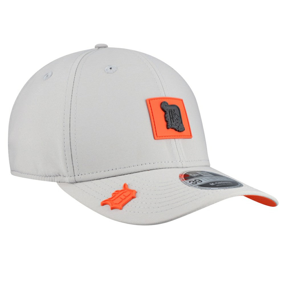 Detroit Tigers 2026 Clubhouse Alternate 39THIRTY Flex Hat Gray | New Era