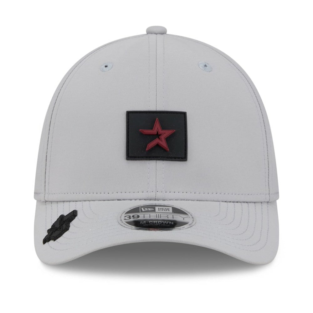 Houston Astros 2026 Clubhouse Alternate 39THIRTY Flex Hat Gray | New Era
