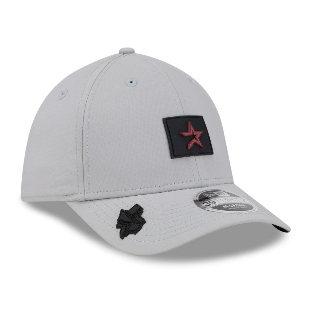 Houston Astros 2026 Clubhouse Alternate 39THIRTY Flex Hat Gray | New Era