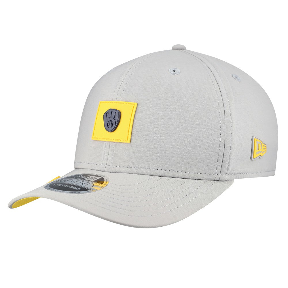 Milwaukee Brewers 2026 Clubhouse 9SEVENTY Adjustable Hat Gray | New Era