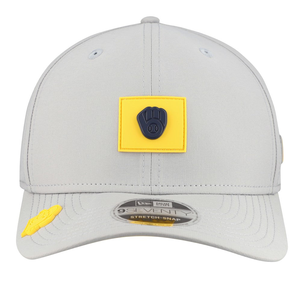 Milwaukee Brewers 2026 Clubhouse 9SEVENTY Adjustable Hat Gray | New Era