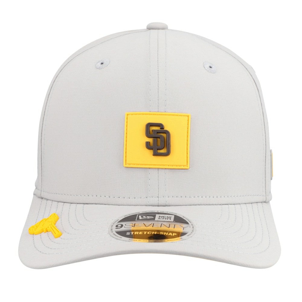 San Diego Padres 2026 Clubhouse 9SEVENTY Adjustable Hat Gray | New Era