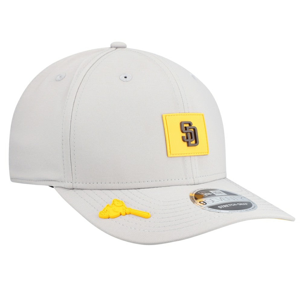 San Diego Padres 2026 Clubhouse 9SEVENTY Adjustable Hat Gray | New Era