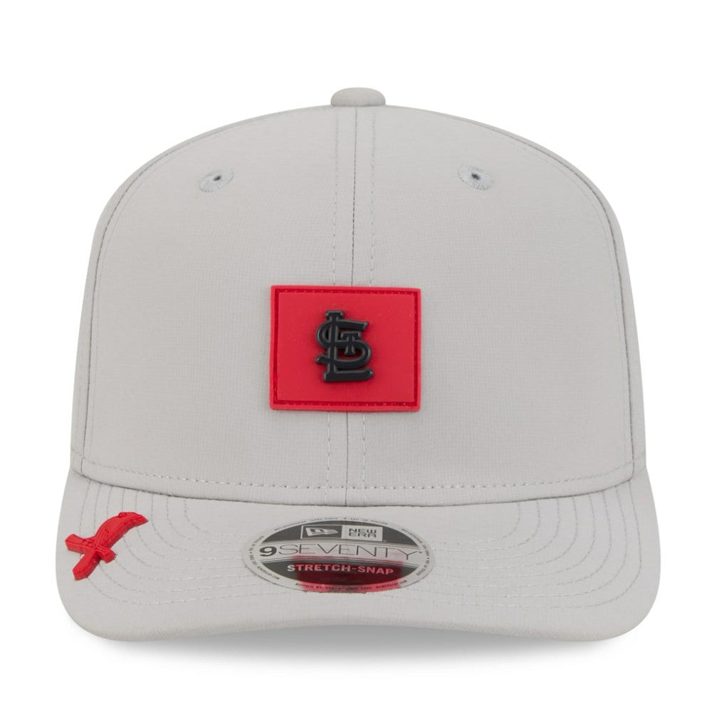 St. Louis Cardinals 2026 Clubhouse 9SEVENTY Adjustable Hat Gray | New Era