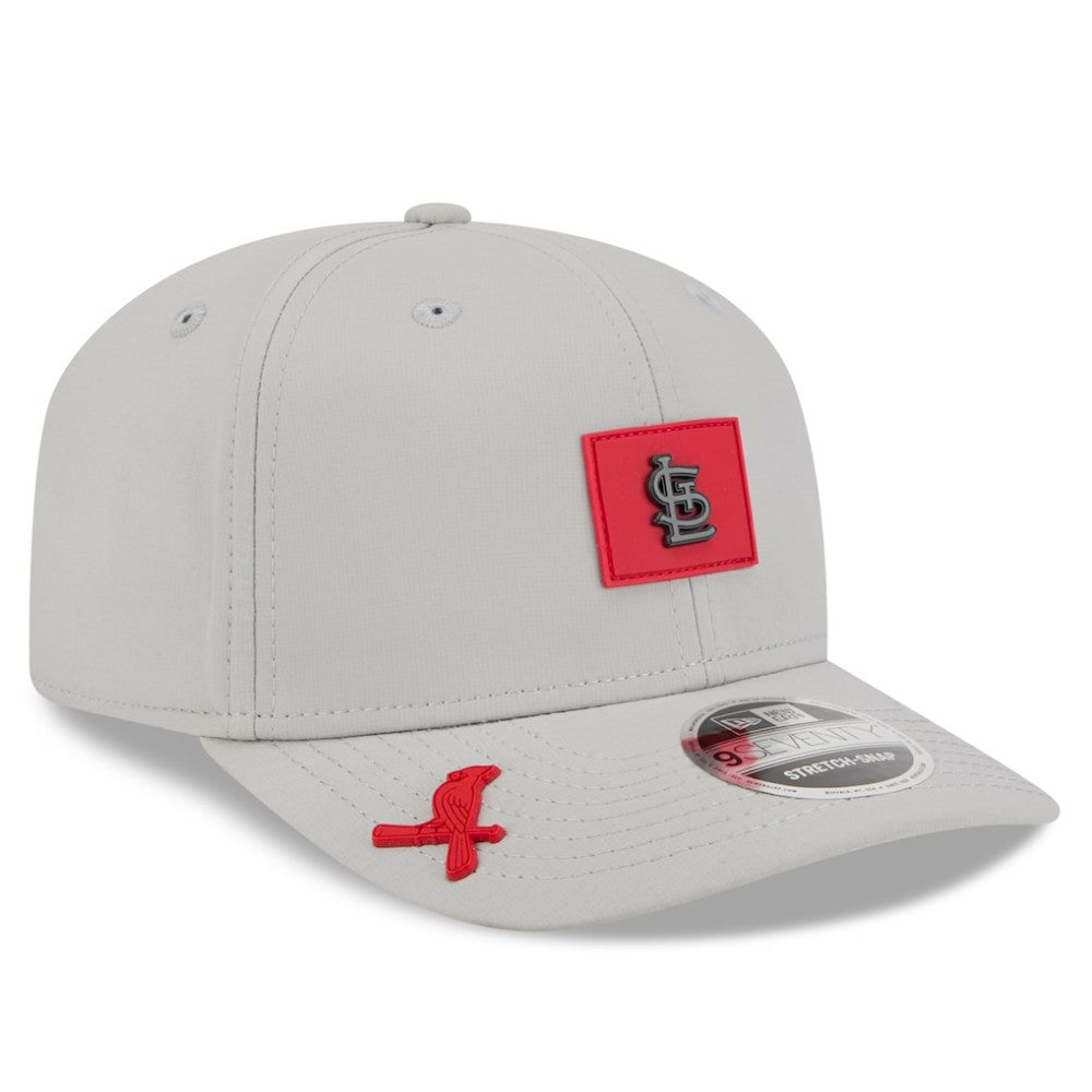 St. Louis Cardinals 2026 Clubhouse 9SEVENTY Adjustable Hat Gray | New Era