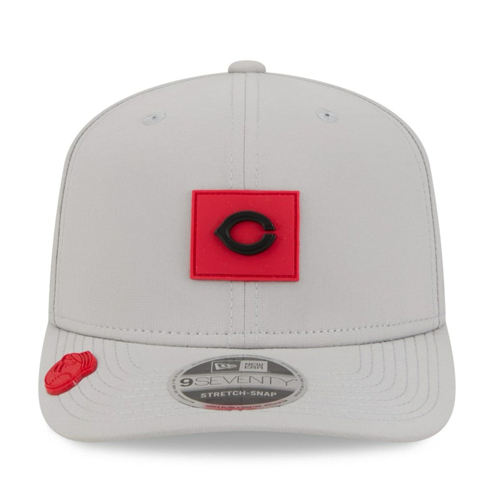 Cincinnati Reds 2026 Clubhouse 9SEVENTY Adjustable Hat Gray | New Era