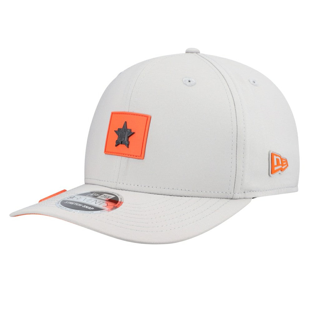 Houston Astros 2026 Clubhouse 9SEVENTY Adjustable Hat Gray | New Era