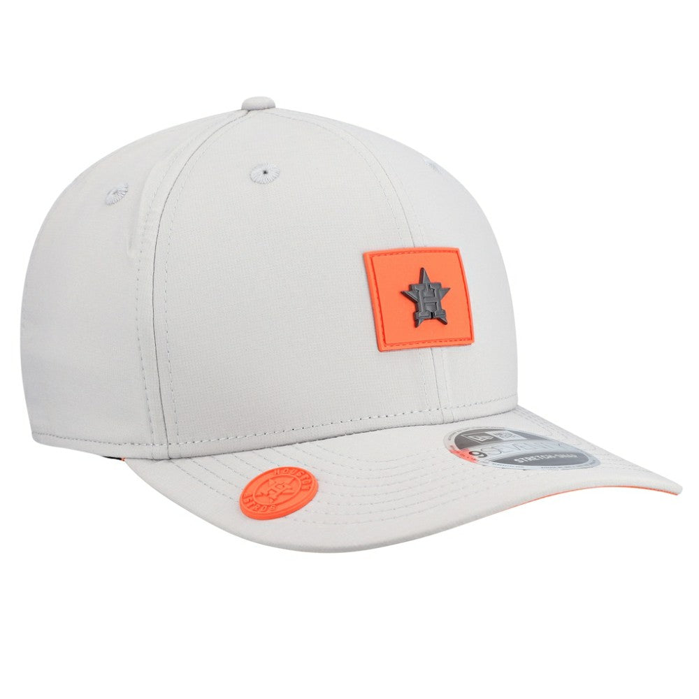 Houston Astros 2026 Clubhouse 9SEVENTY Adjustable Hat Gray | New Era