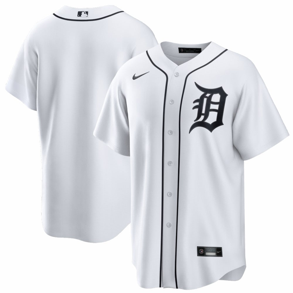 Detroit Tigers Home Replica Jersey White | Nike