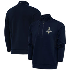 Florida Panthers Fanatics 2025 Stanley Cup Champions Genesis Quarter-Zip Pullover Navy