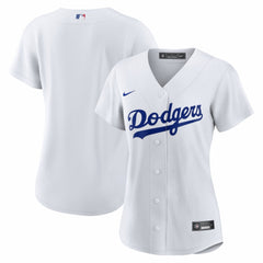 Los Angeles Dodgers Women's Home Replica Jersey White | Nike