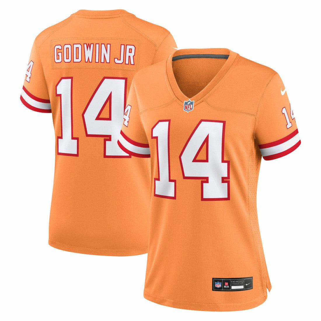Chris Godwin Jr. Tampa Bay Buccaneers Women's Alternate Game Player Jersey - Orange