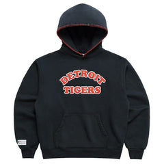Detroit Tigers Madhappy x MLB Unisex Heavyweight Fleece Pullover Hoodie Navy