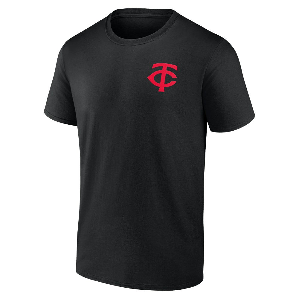 Minnesota Twins Stranger Things Graphic T-Shirt Black