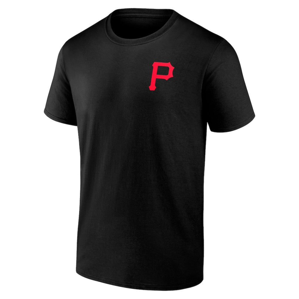 Pittsburgh Pirates Stranger Things Graphic T-Shirt Black