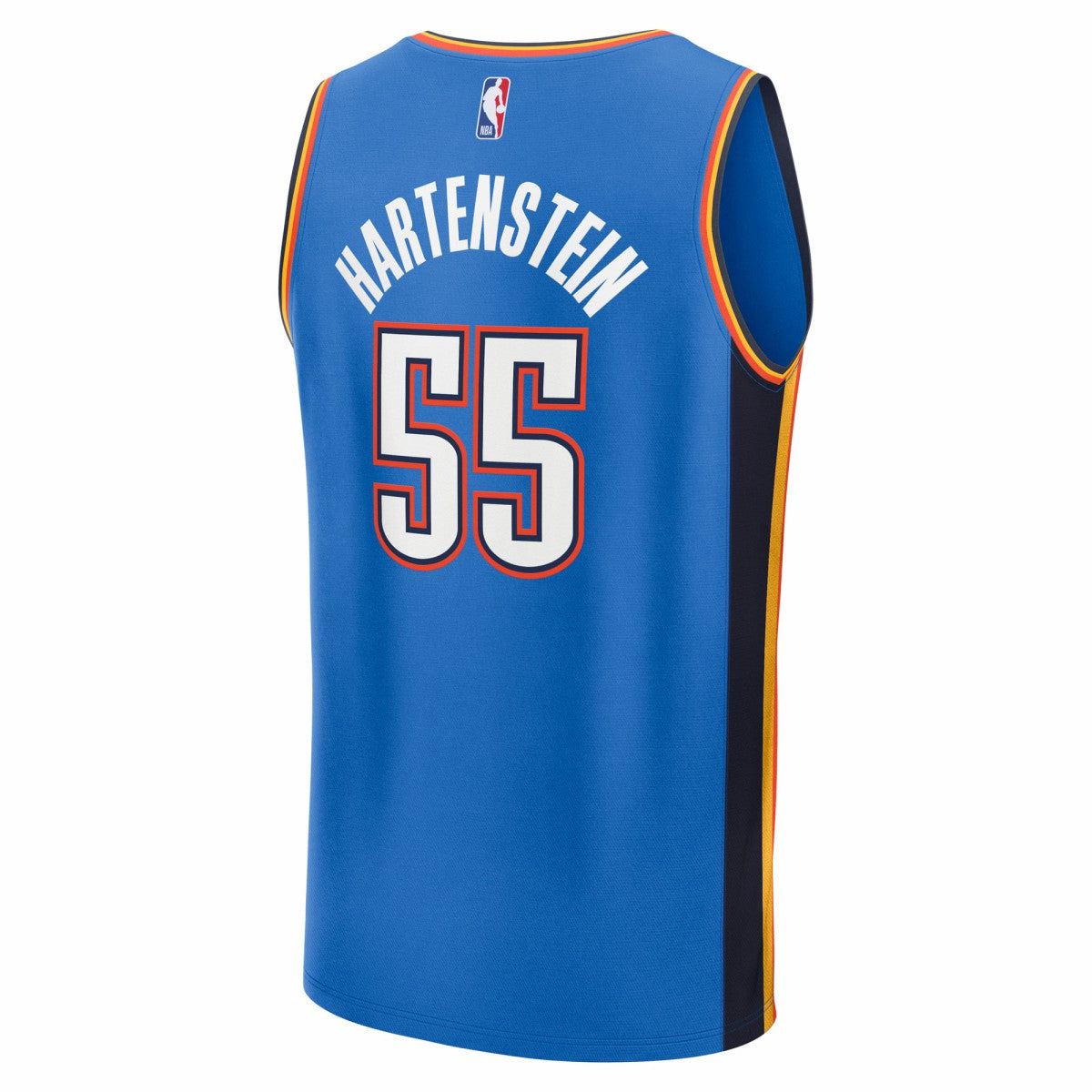 Isaiah Hartenstein Oklahoma City Thunder 2025 NBA Finals Champions Fast Break Replica Player Jersey - Blue - Icon Edition
