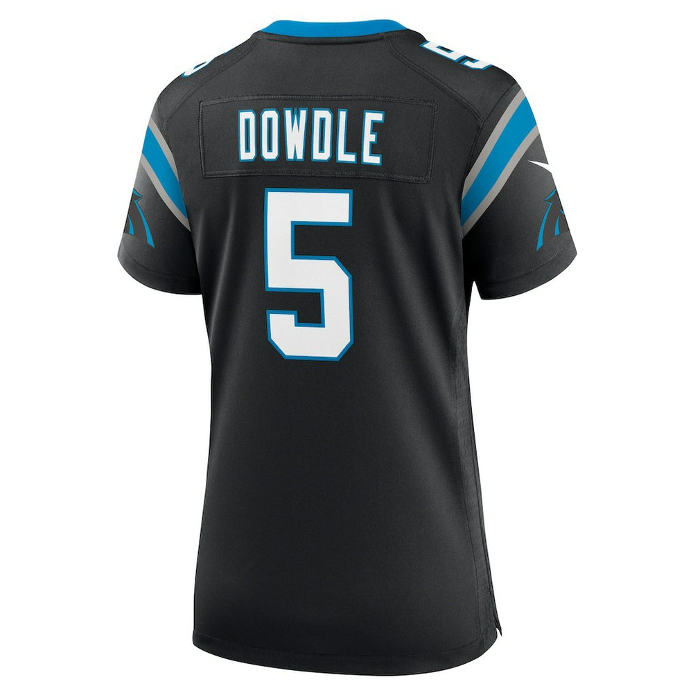 Rico Dowdle Carolina Panthers Women's Team Game Jersey - Black